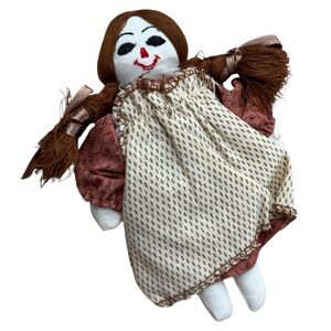 Vintage Rag Doll Girl ~5"